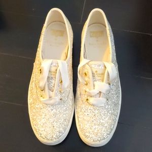 Keds X Kate Spade Triple Decker Glitter